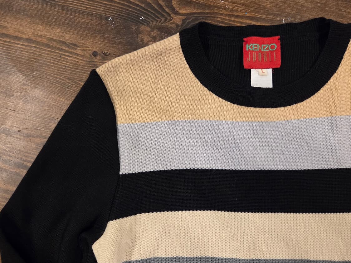 90'S 겐조 정글 메리노울니트 상품이미지2