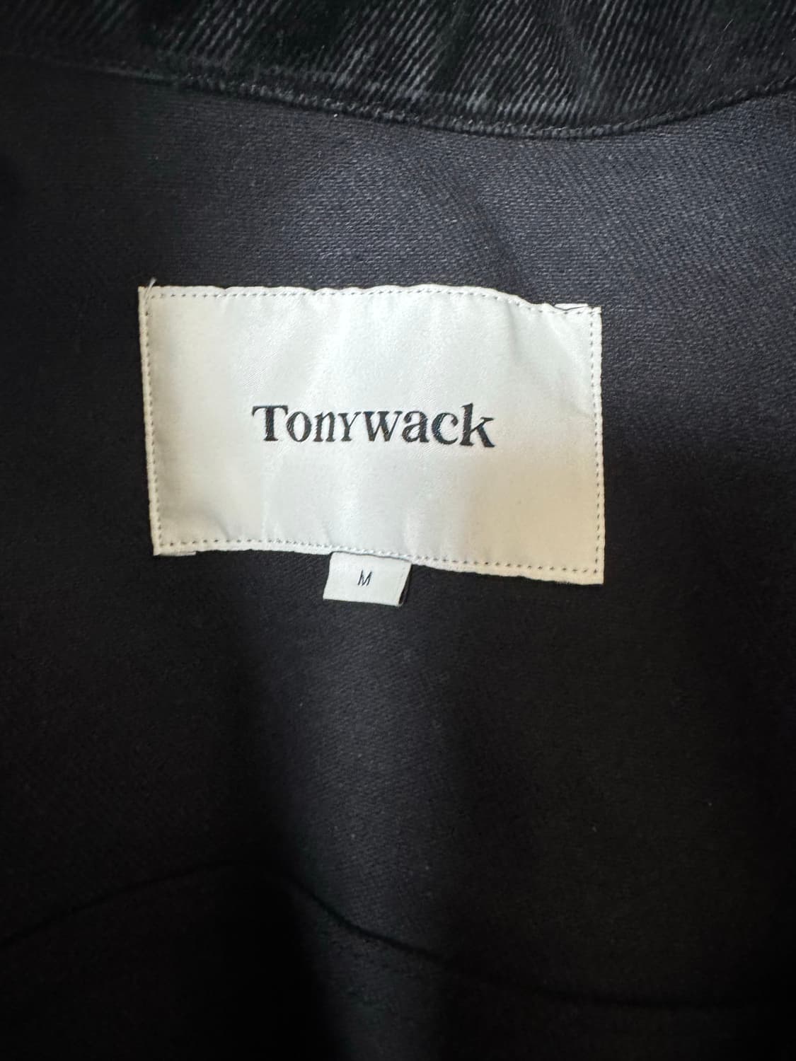 토니웩 벨벳 트러커 자켓 m 상품이미지2