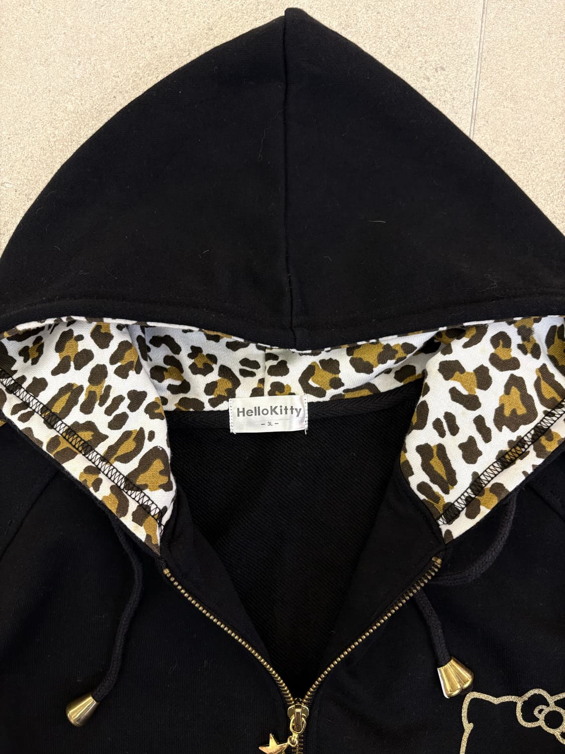 호피 키티 반팔 트레이닝 셋업 상품이미지5