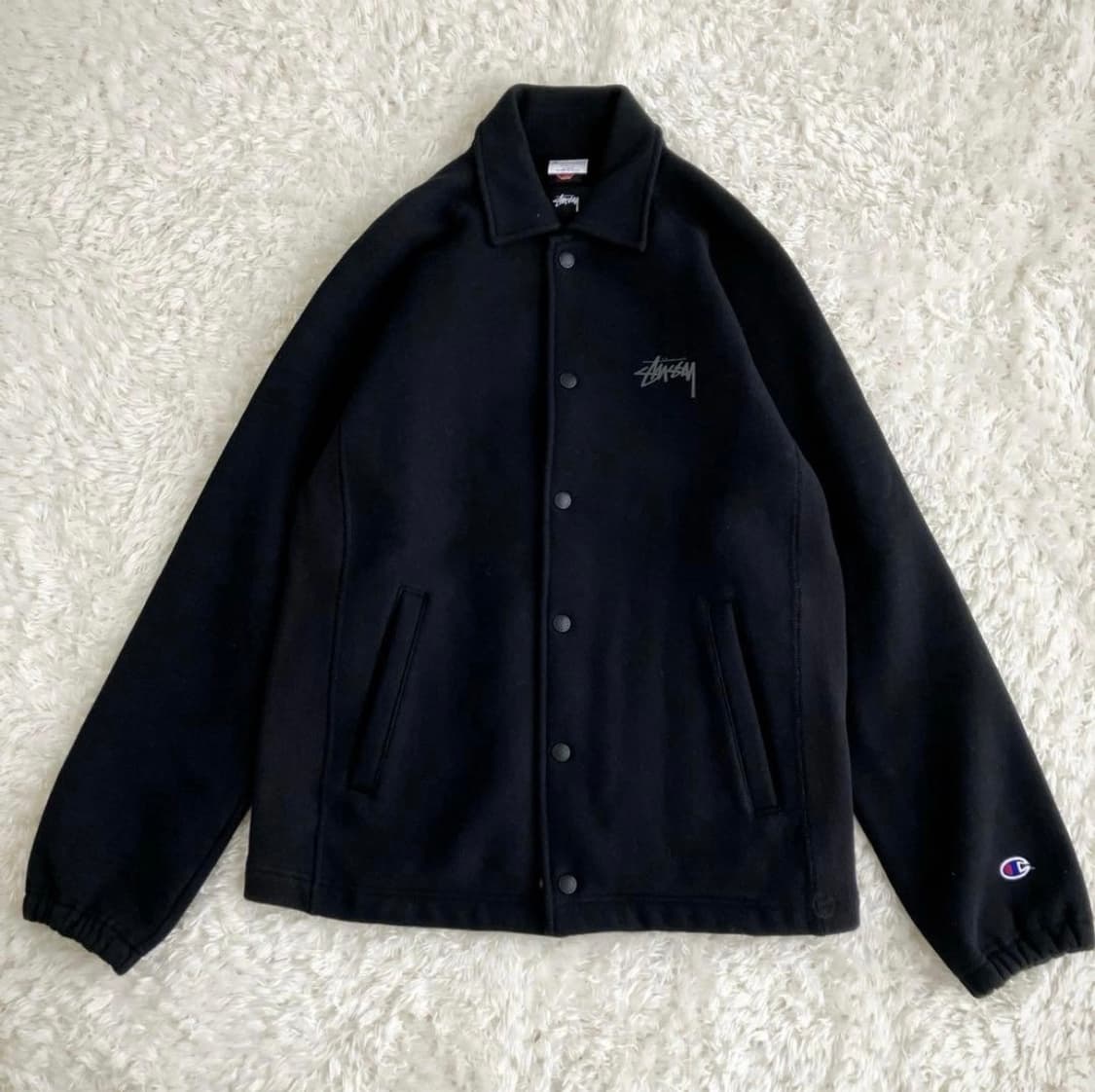스투시x챔피온 콜라보 자켓 [M] 상품이미지1