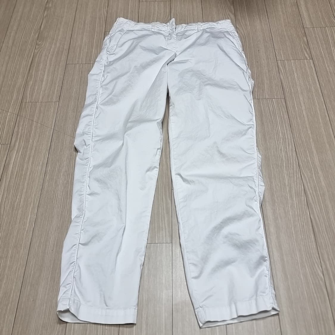 엠프리오 아르마니 화이트 면바지 여성용(64-84) 상품이미지1