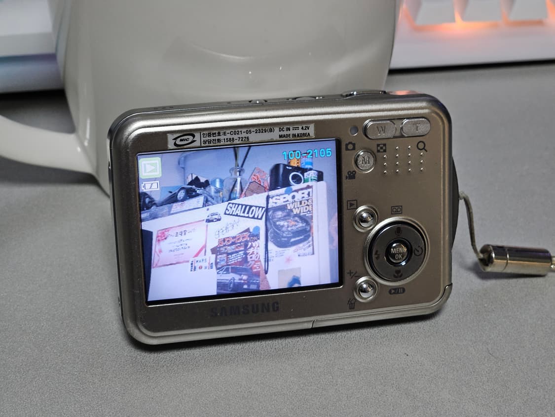 삼성 #1 빈티지 디카 y2k 상품이미지4