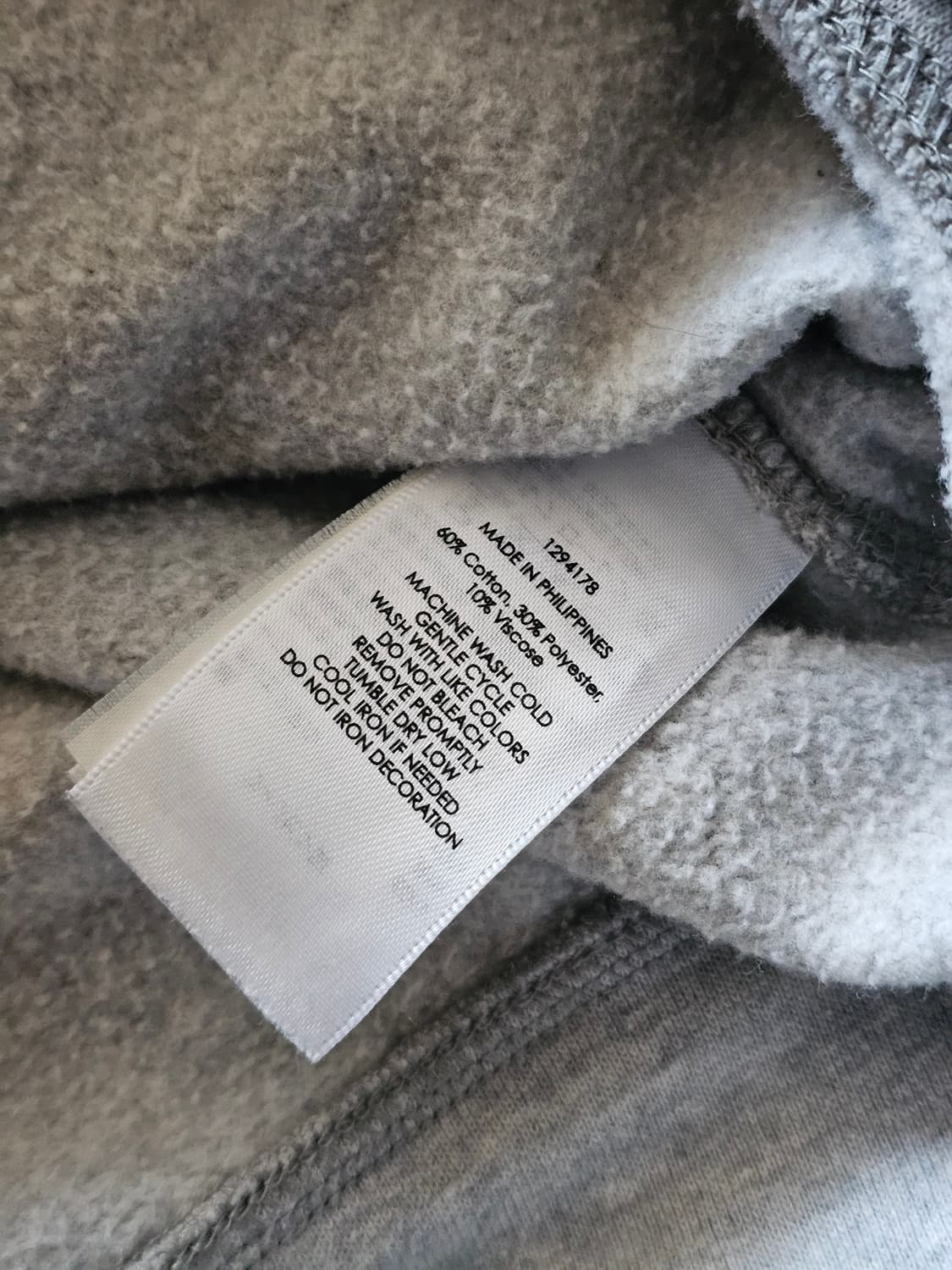 폴로 POLO 빅포니 후드 L 라지 그레이 상품이미지6