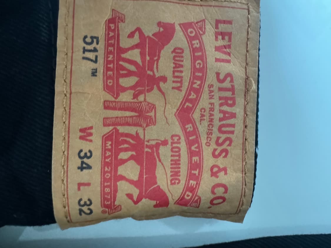 리바이스 517 부츠컷 블랙 / 34*32 상품이미지3