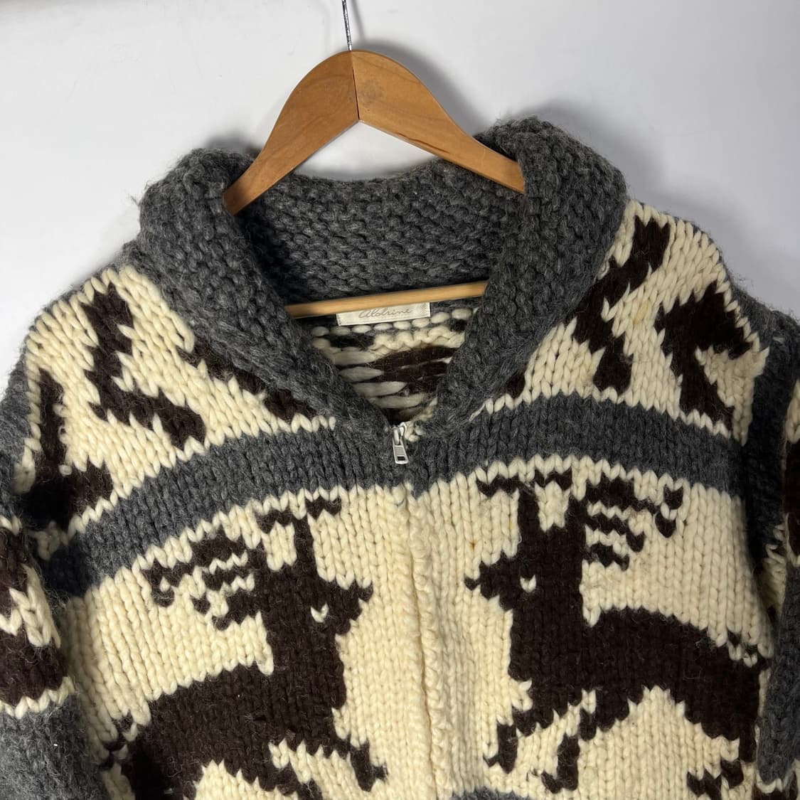 [JPN] 빈티지 재팬 코위찬 집업 가디건 상품이미지3