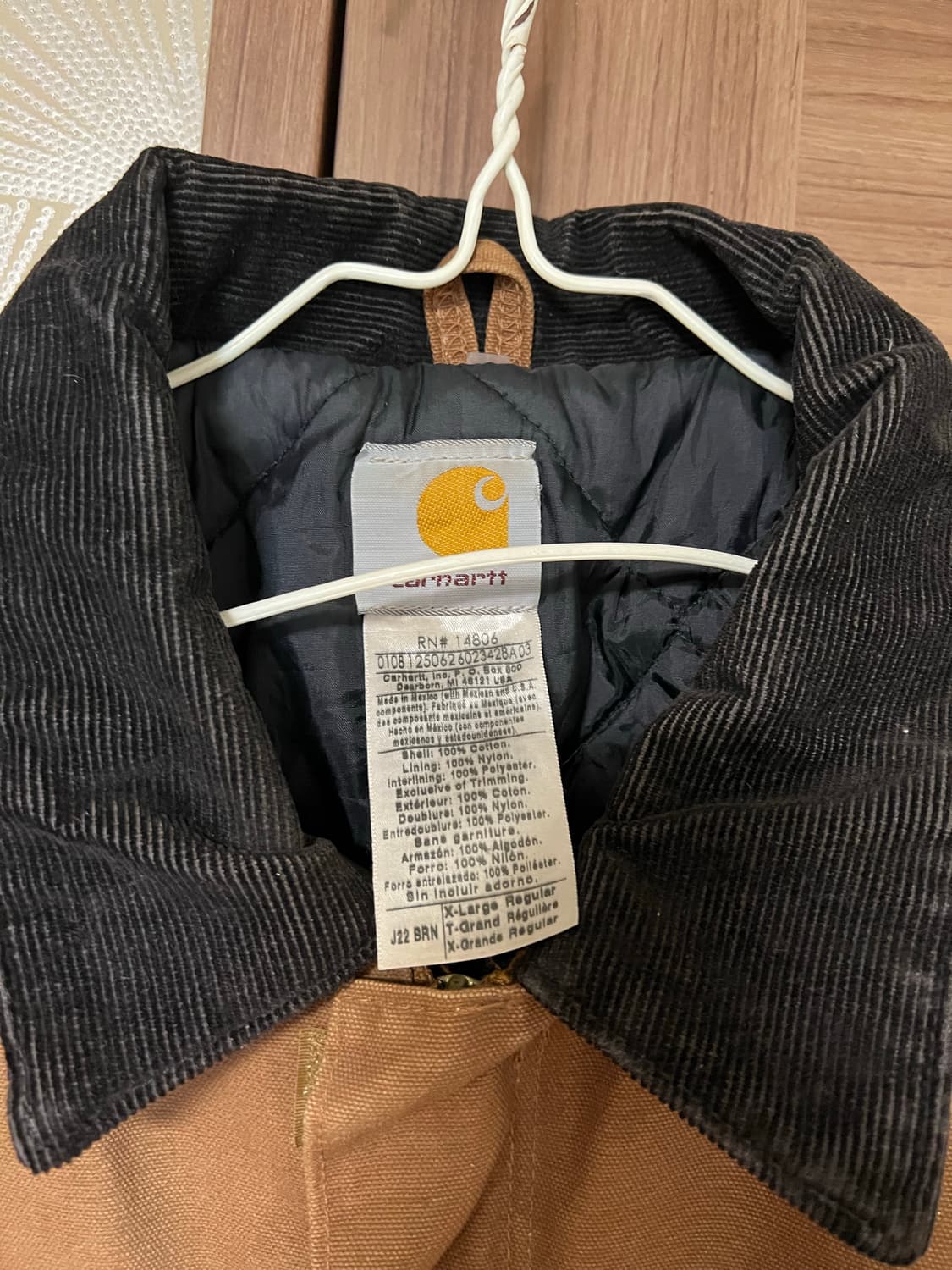 칼하트 J22 BRN [XL]  상품이미지3