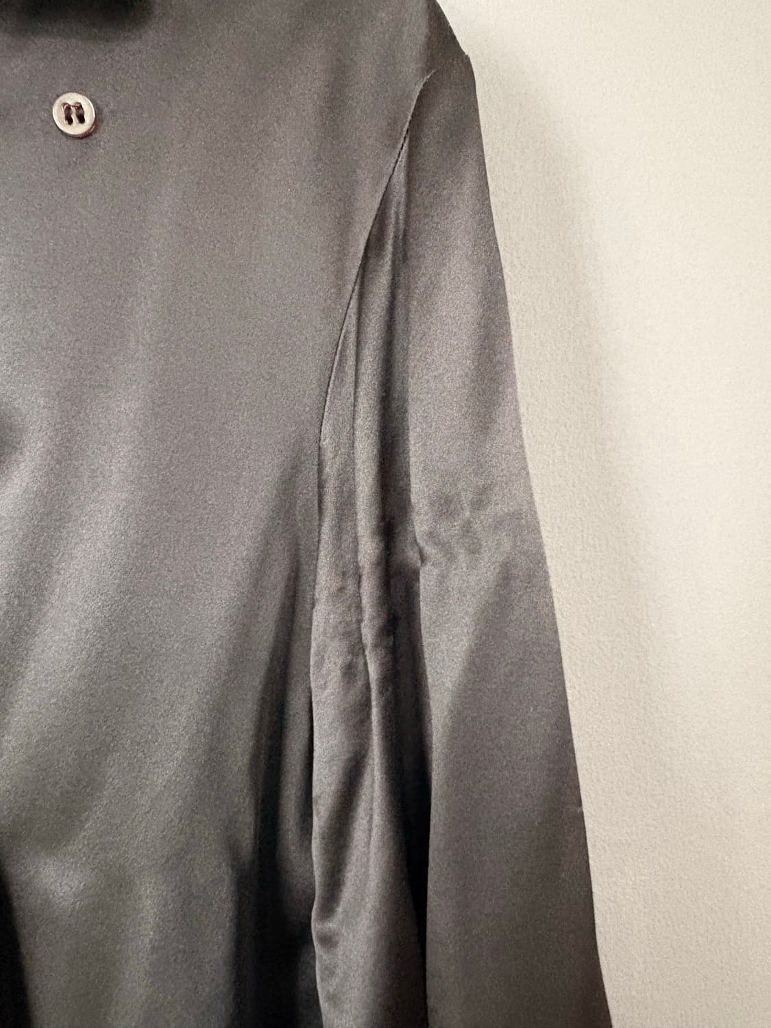 MM6 블랙 사틴 블라우스 상품이미지2