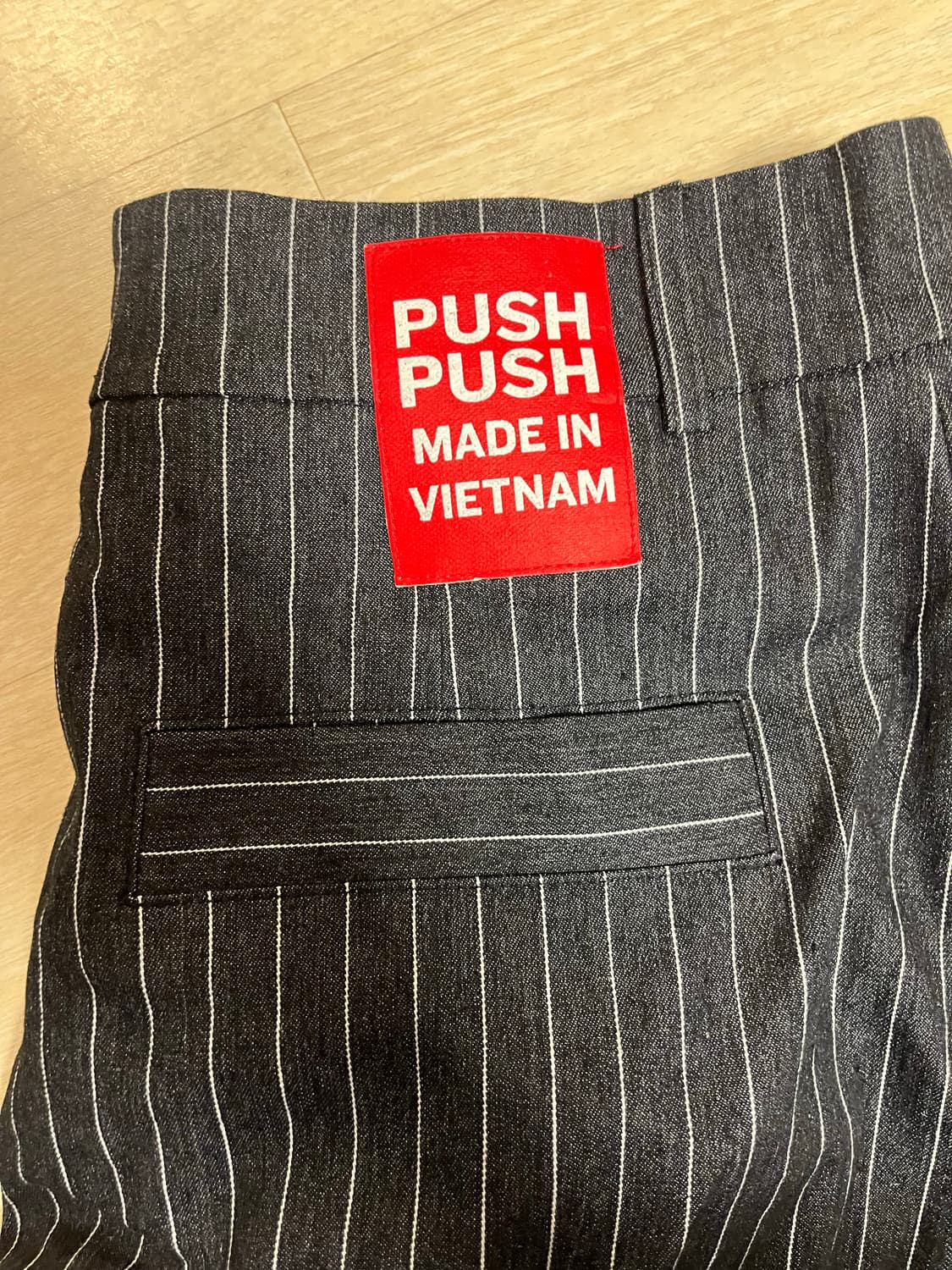 푸쉬푸쉬 스트라이프 팬츠XL 상품이미지2