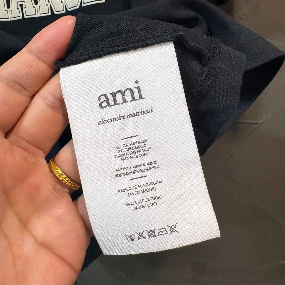 [XXL] AMI 아미 프랑스 반팔 티셔츠 상품이미지6