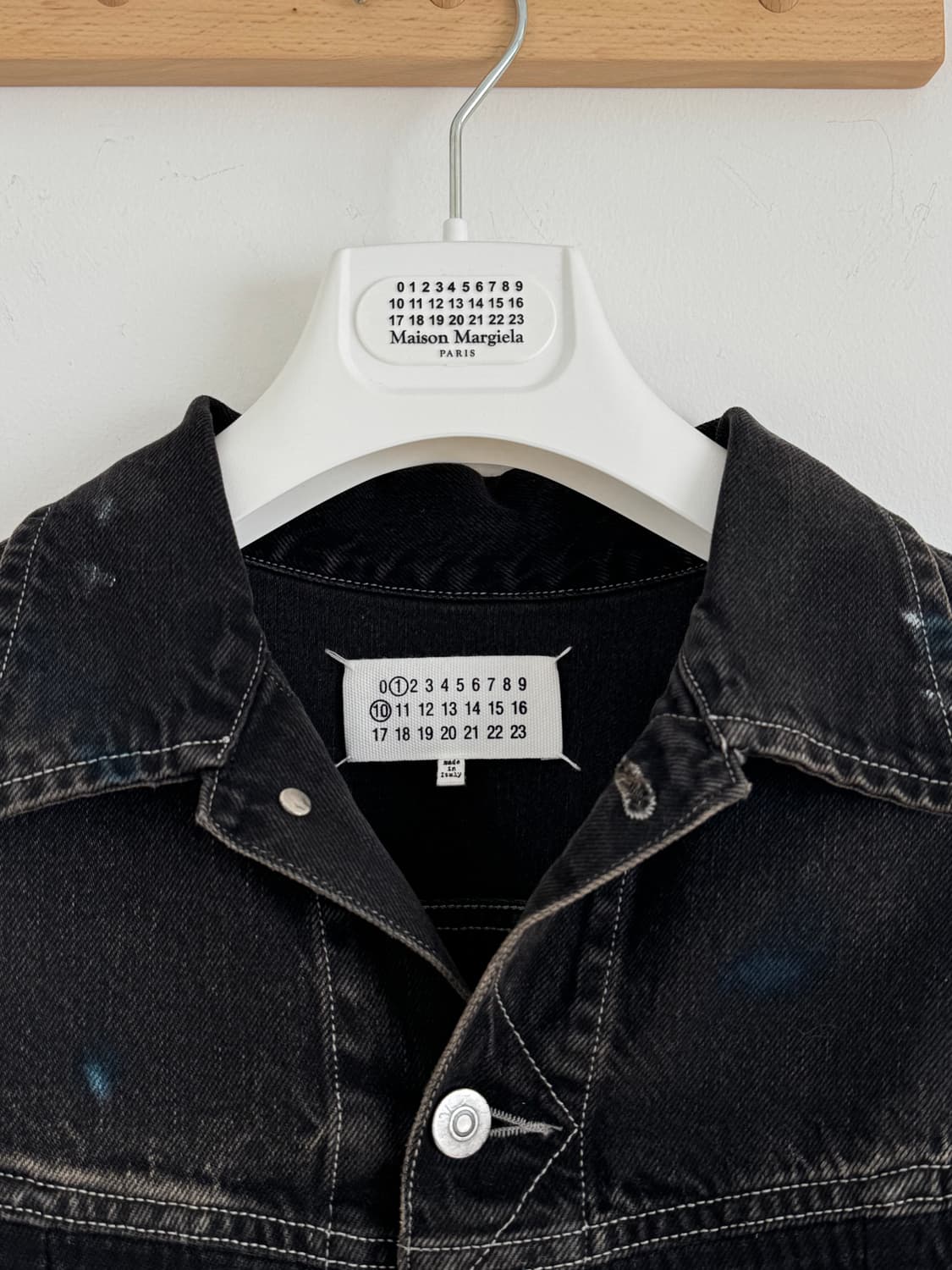 메종 마르지엘라 페인팅 데님 자켓 상품이미지2