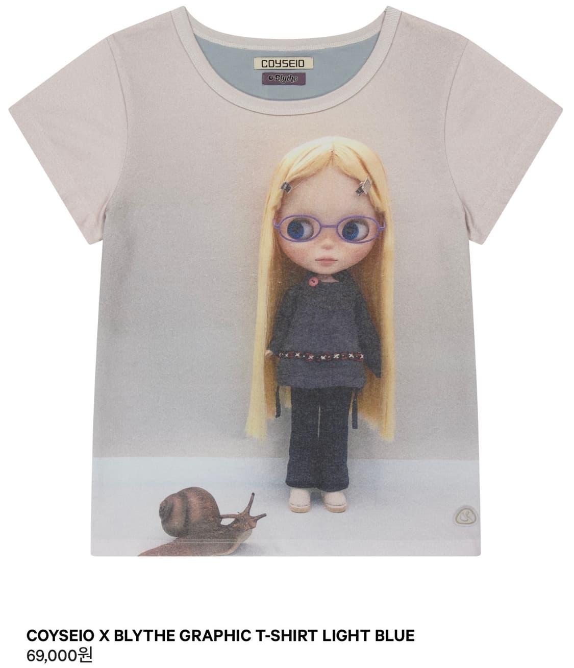 COYSEIO X BLYTHE 티셔츠 상품이미지1
