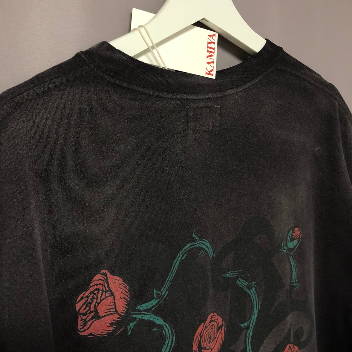 카미야 Rose Distressed 포켓 티셔츠 상품이미지3
