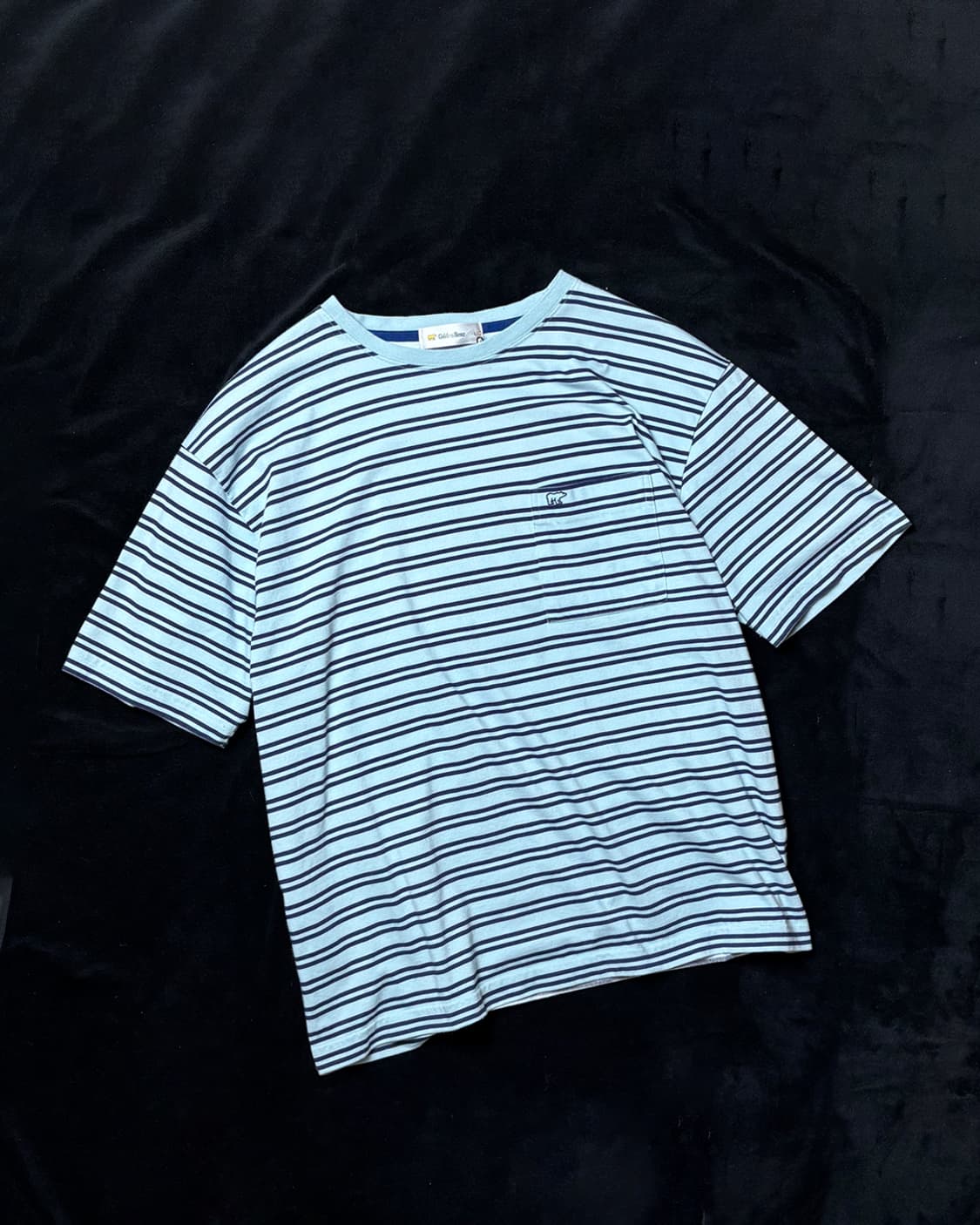 일본빈티지 GOLDEN BEAR 스트라이프 티셔츠 상품이미지1