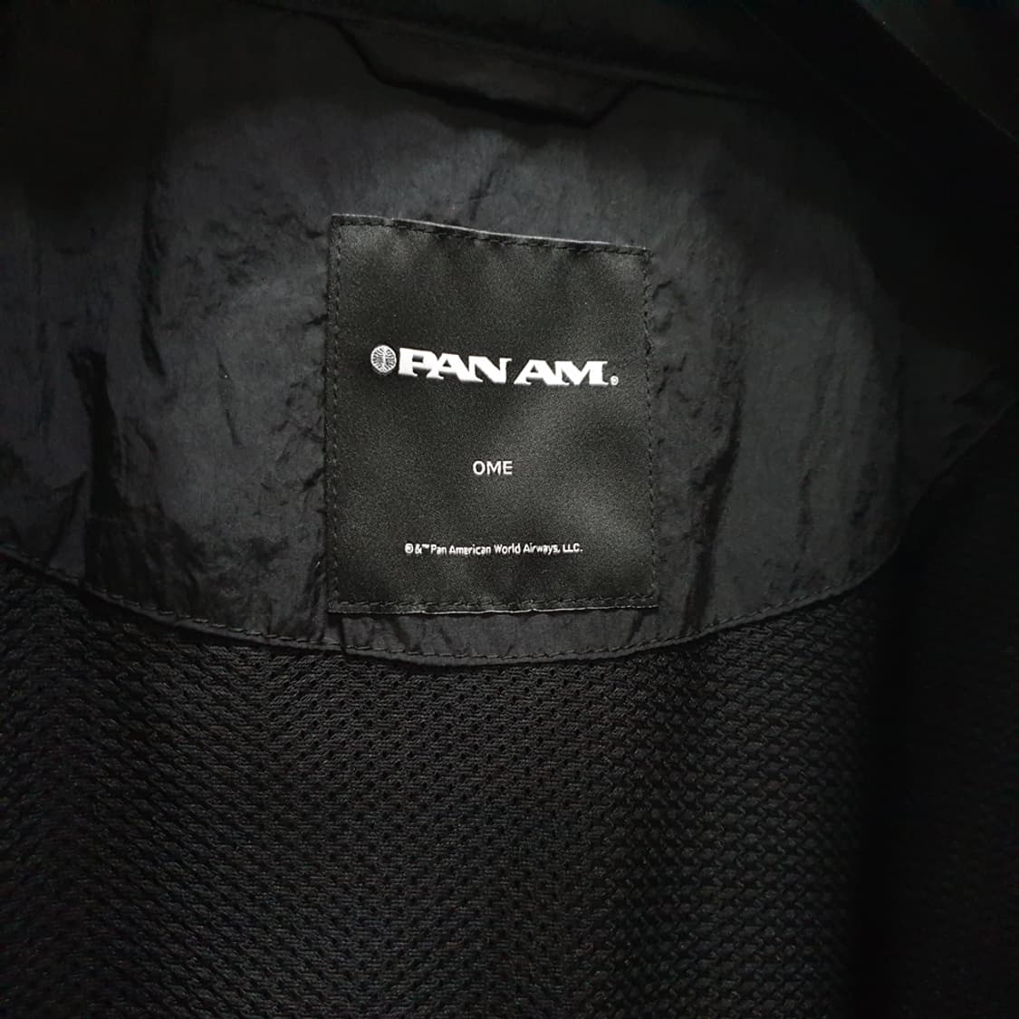 PANAM 팬암 나일론 바람막이 자켓 점퍼 OME 상품이미지6