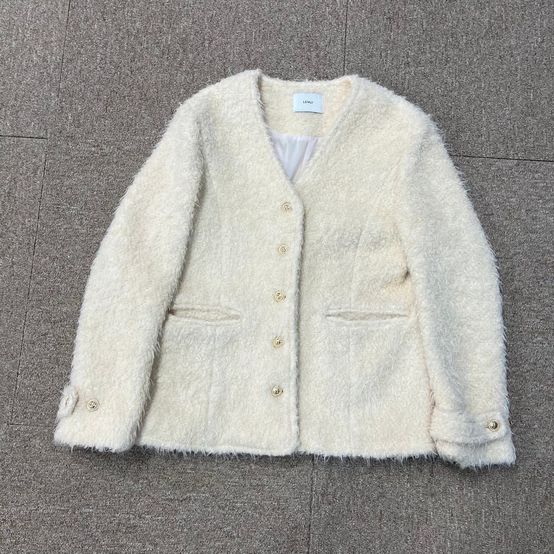  르뮈 부클 트위드 자켓 상품이미지3