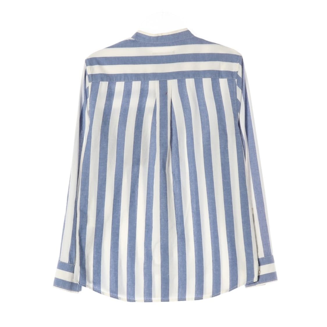 시스템 옴므 밴드카라 멀티 스트라이프 셔츠 L 상품이미지2