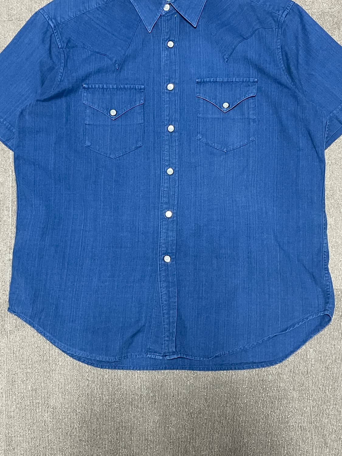 Eddie Bauer 웨스턴 데님 셔츠 J02507 상품이미지2