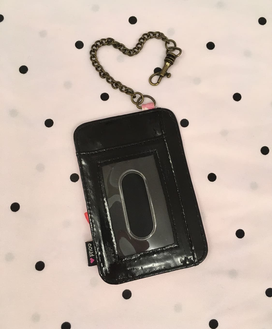 헤이세이 갸루 도트 캣 카드지갑 고전 오네갸루 상품이미지2