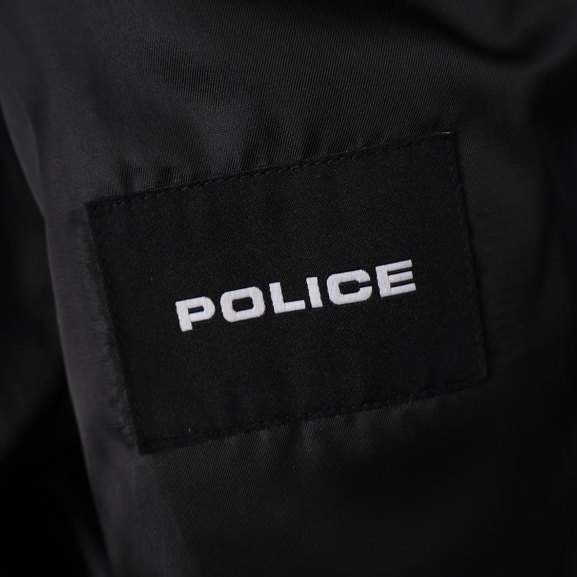 100/POLICE 양가죽 집업 블루종 상품이미지8