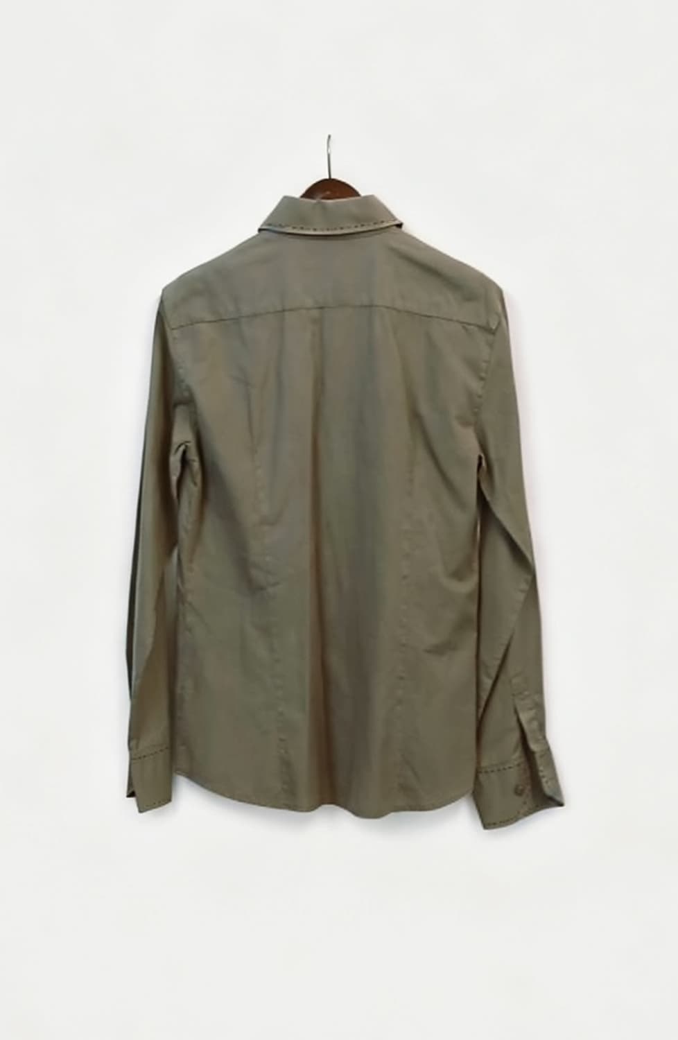 [MADE IN ITALY] SPORTMAX 스티치 디테일  슬림 셔츠 상품이미지3
