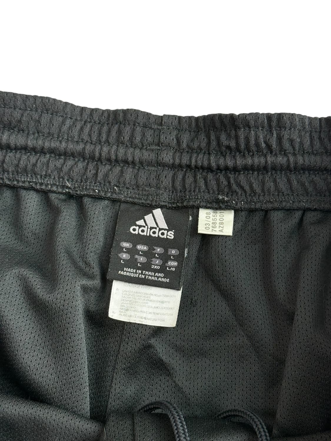 아디다스 블랙 레드 버뮤다 팬츠 상품이미지6