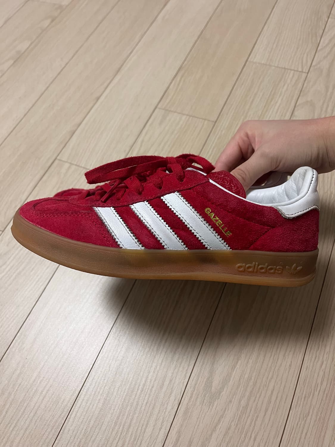 아디다스 가젤 인도어 스칼렛 225 상품이미지2
