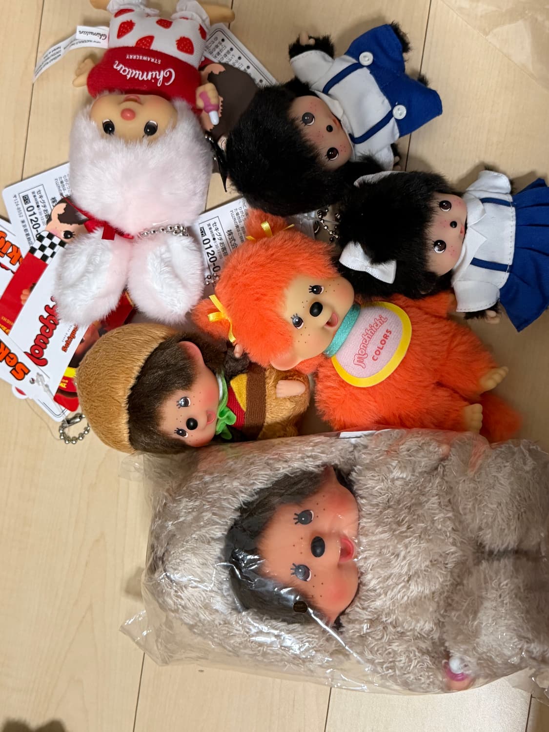 태국 몬치치 인형 키체인 상품이미지1