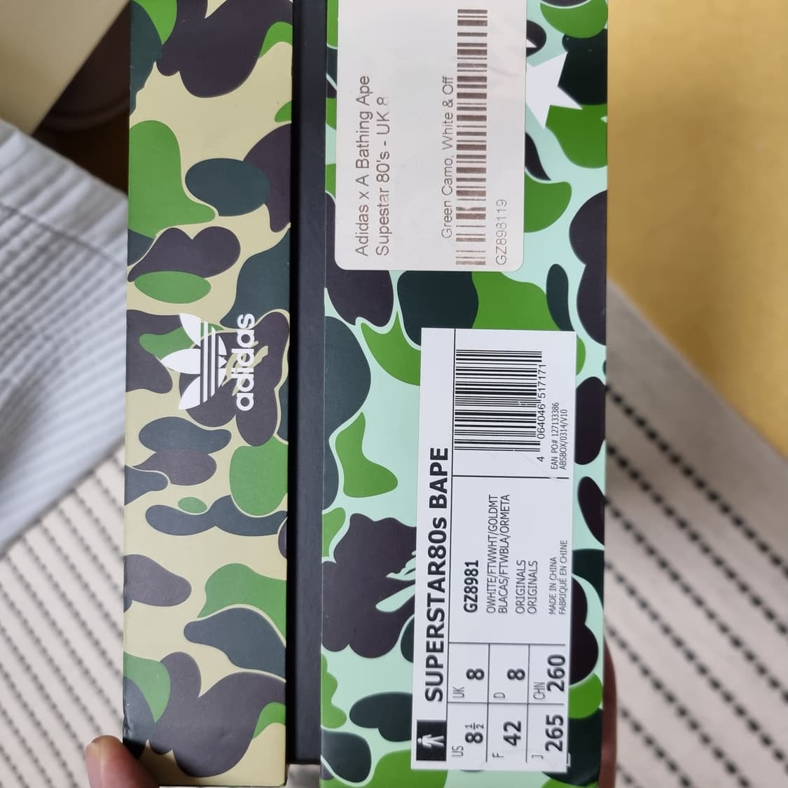 아디다스 베이프 카모 슈퍼스타 265 상품이미지2