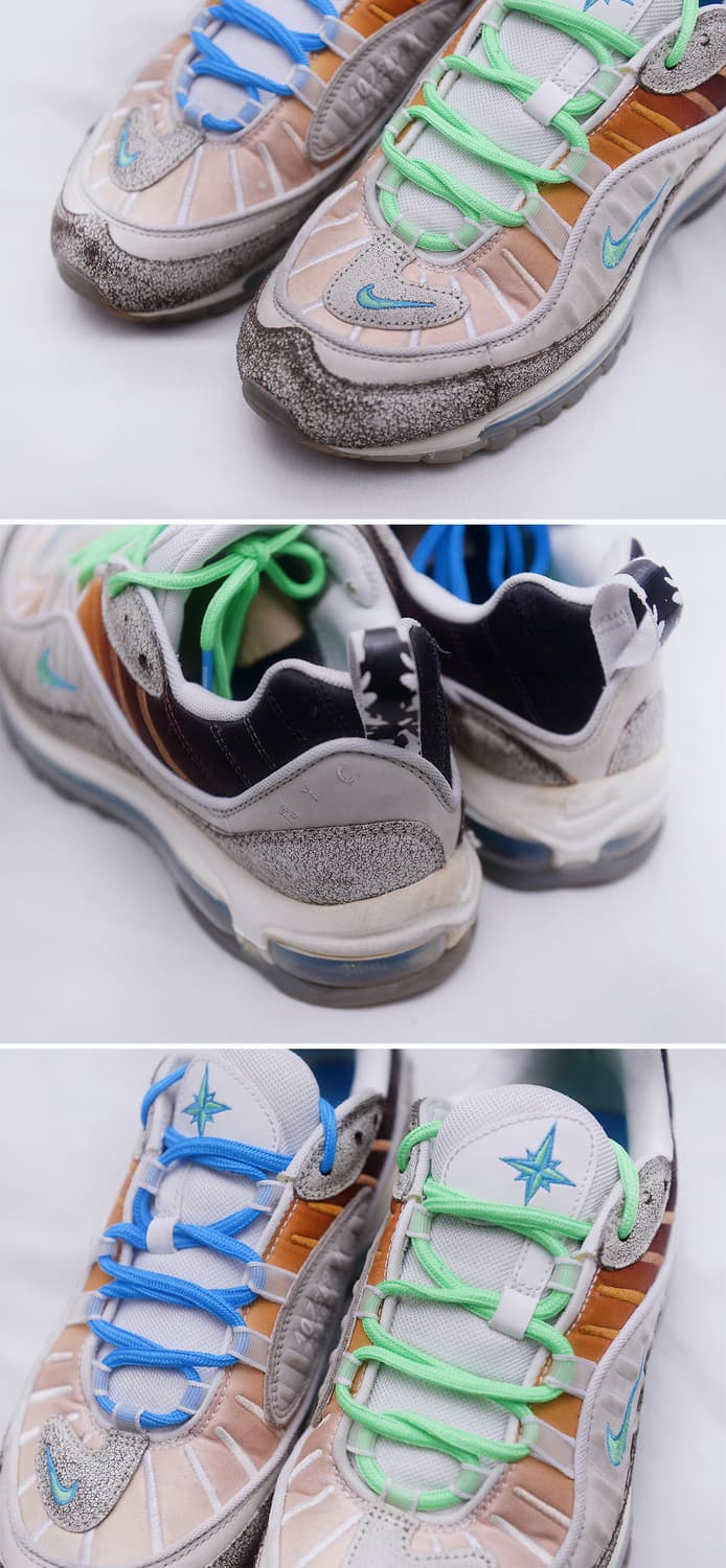 나이키 온에어 에어맥스98 뉴욕 La Mezcla (US8 / 260) 상품이미지5