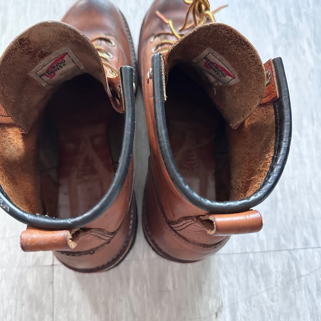 Red Wing 2904 라인맨 Made in USA 비브람 리솔 상품이미지5