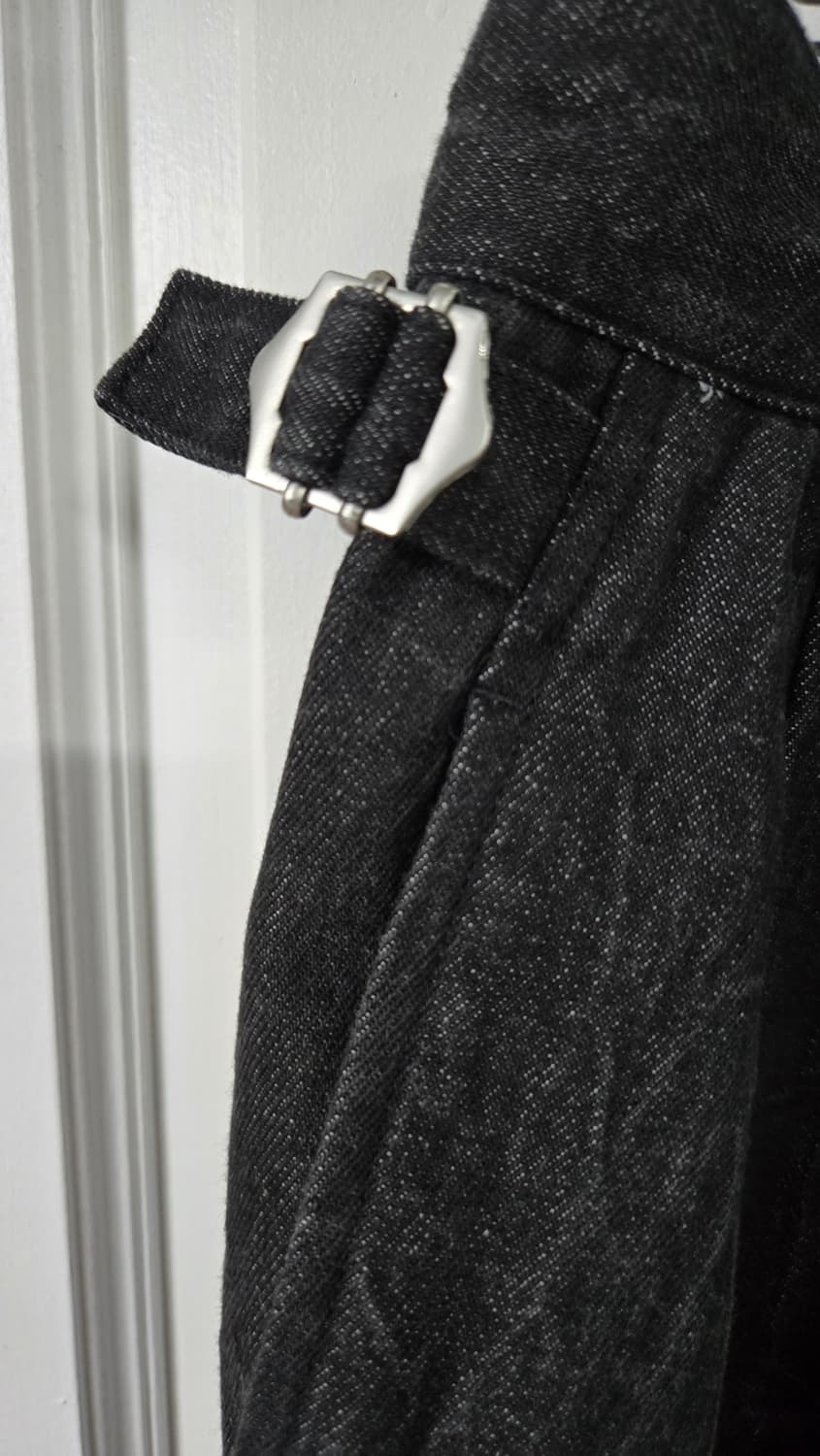 After pray 애프터 프레이 챠콜 투턱 데님팬츠 상품이미지3