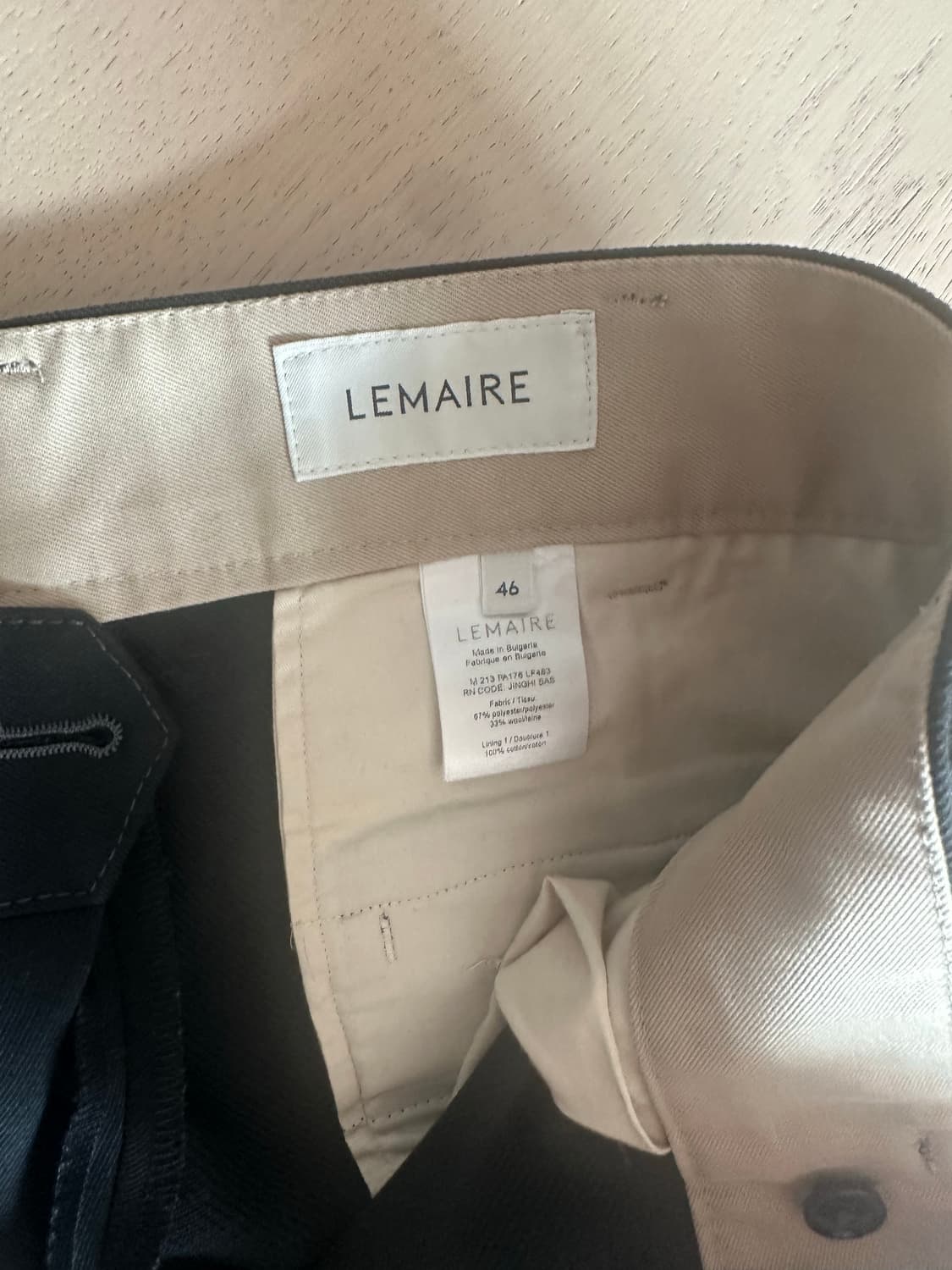 Lemaire trousers 상품이미지4