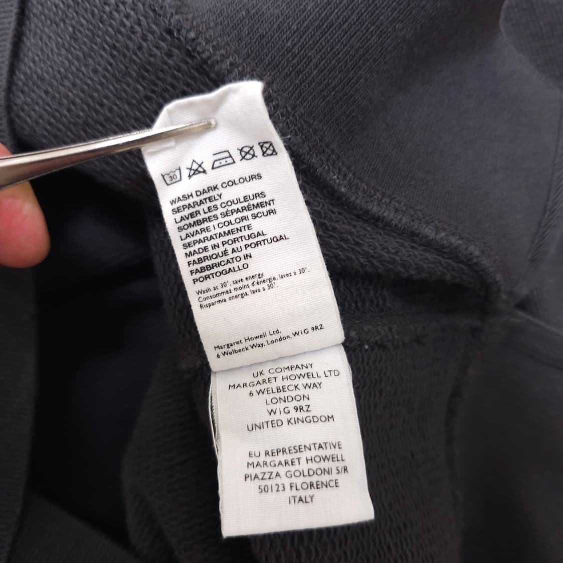 마가렛호웰 크롭 스웻셔츠 상품이미지5