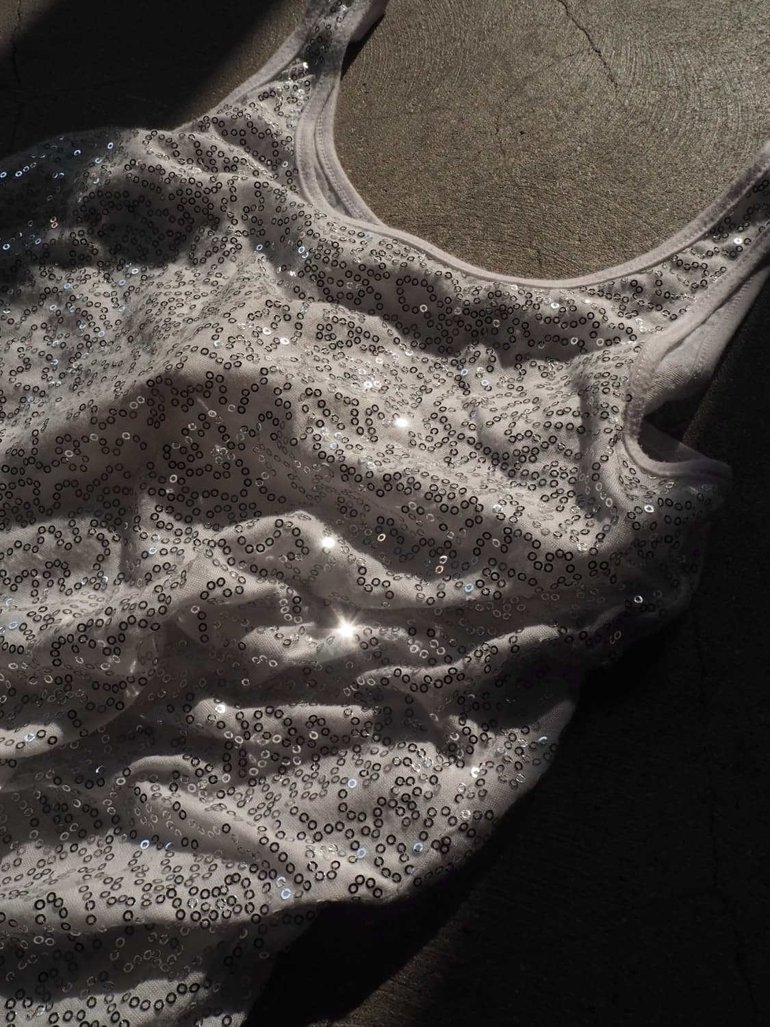 vintage spangle sleeveless  상품이미지1