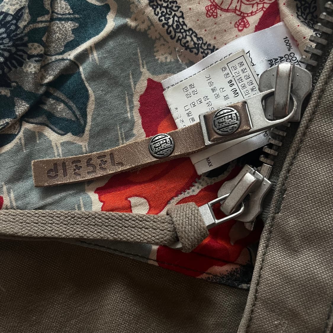 디젤 모터사이클 바이커 자켓 상품이미지7