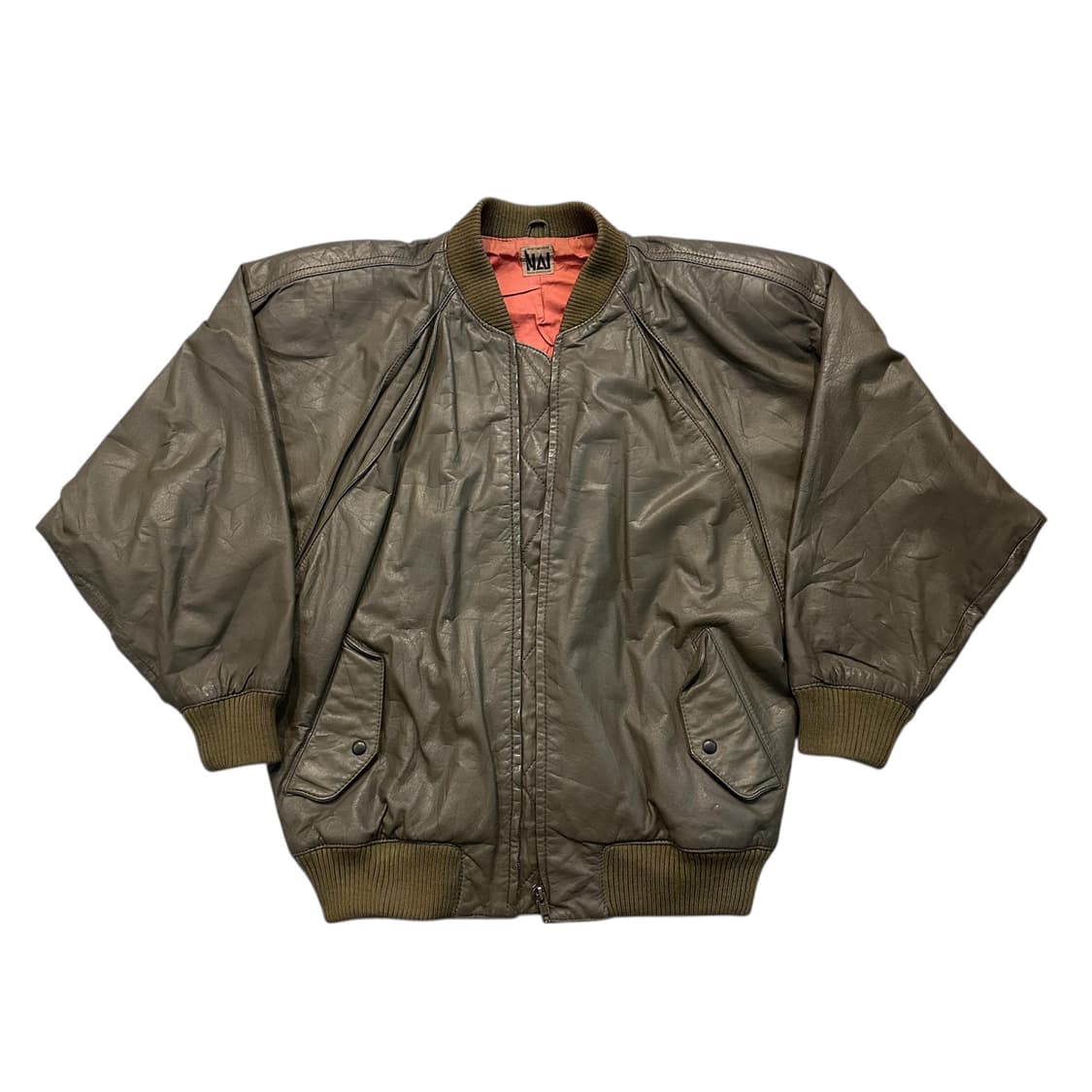 80s 극초기 이세이미야케 HAI 양가죽 자켓 상품이미지1