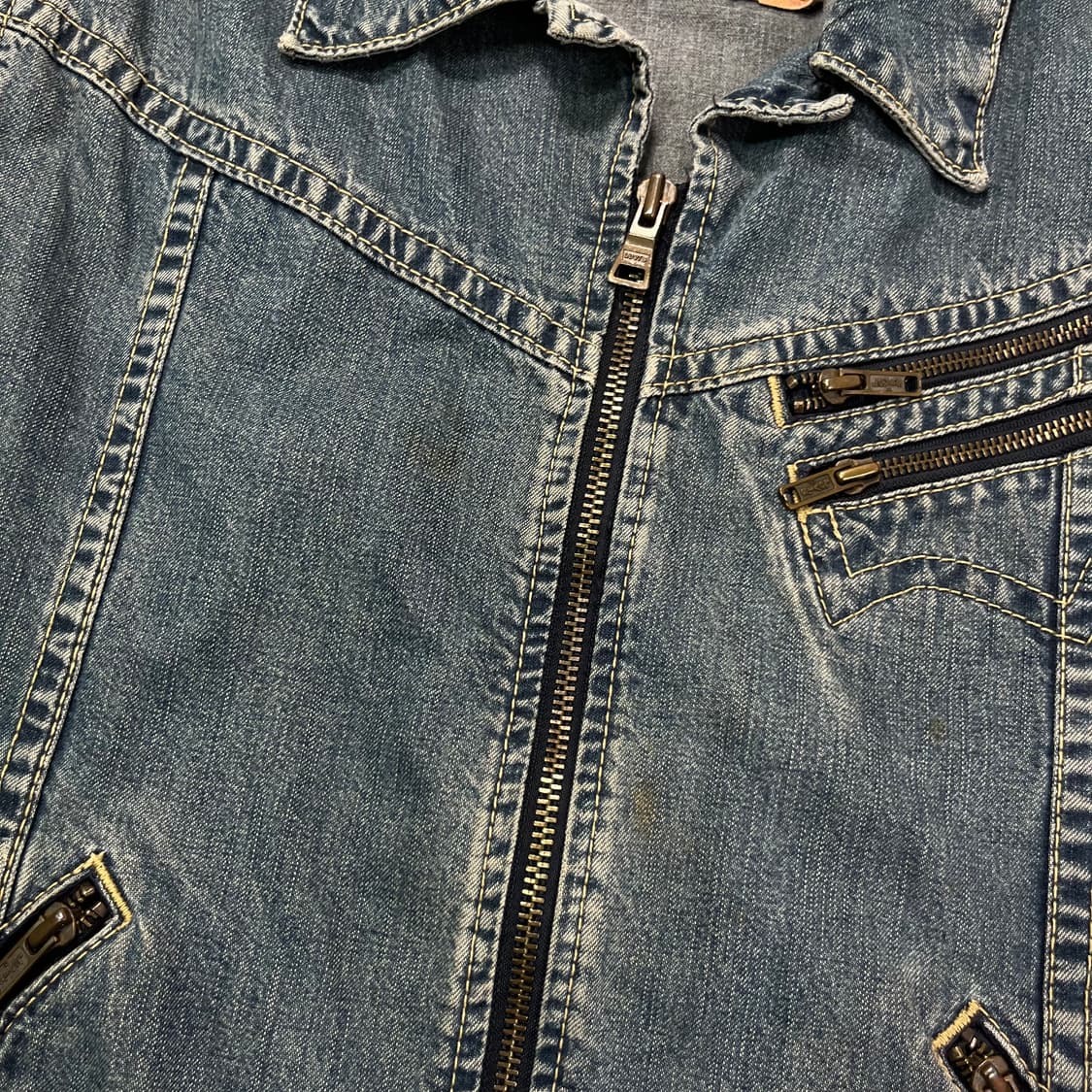 100 리바이스 90s 데님 올드스쿨 자켓 상품이미지5