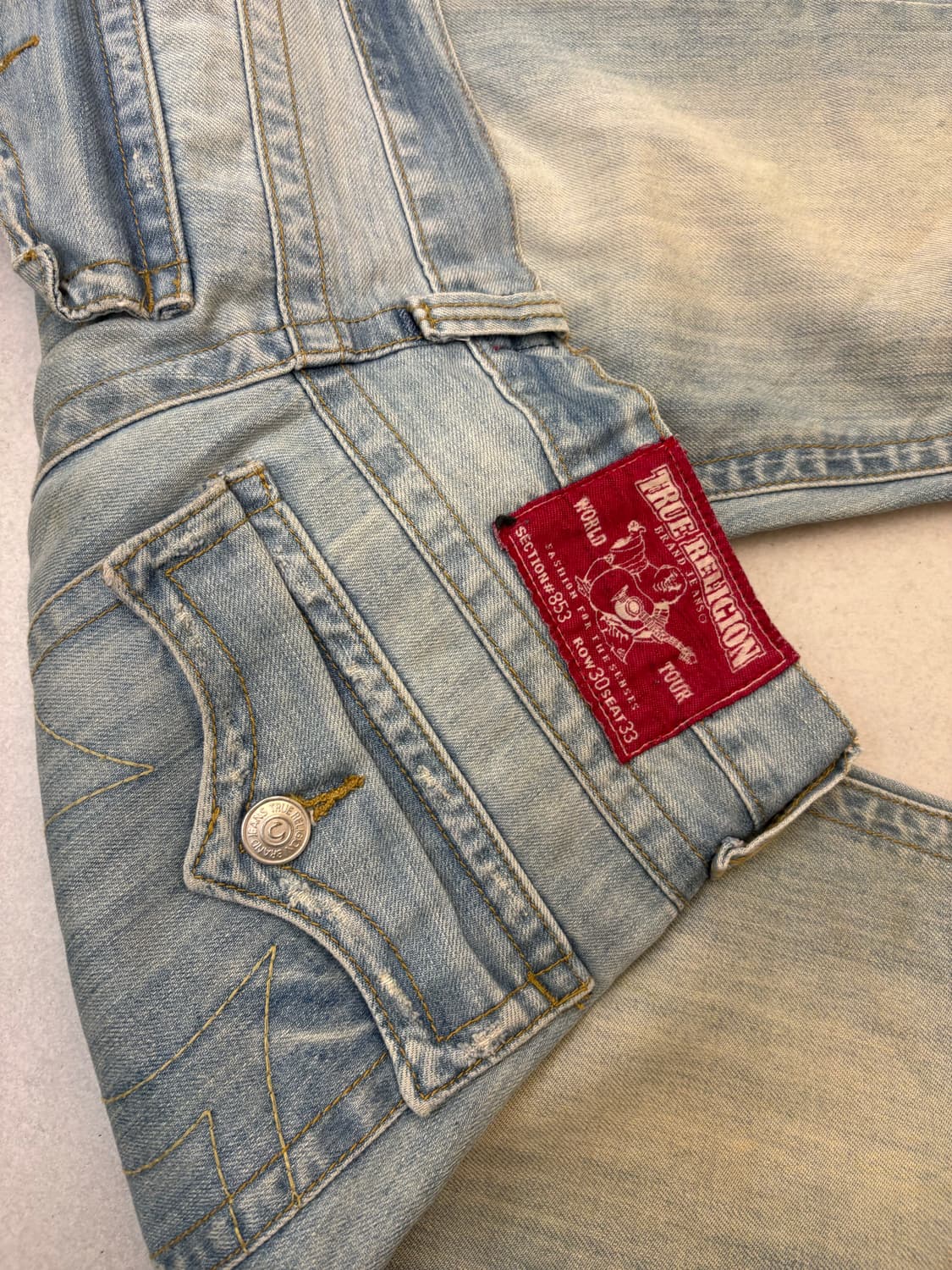 트루릴리전 853 연청  데님  상품이미지3