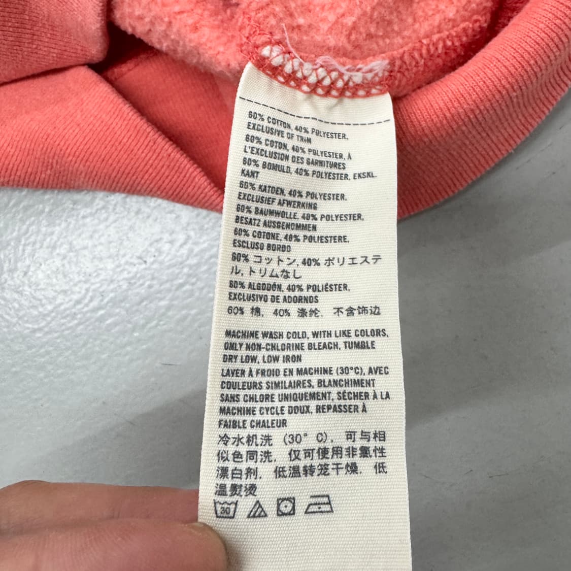 아베크롬비 Y2K 아치로고 딱붙 후드집업 상품이미지6