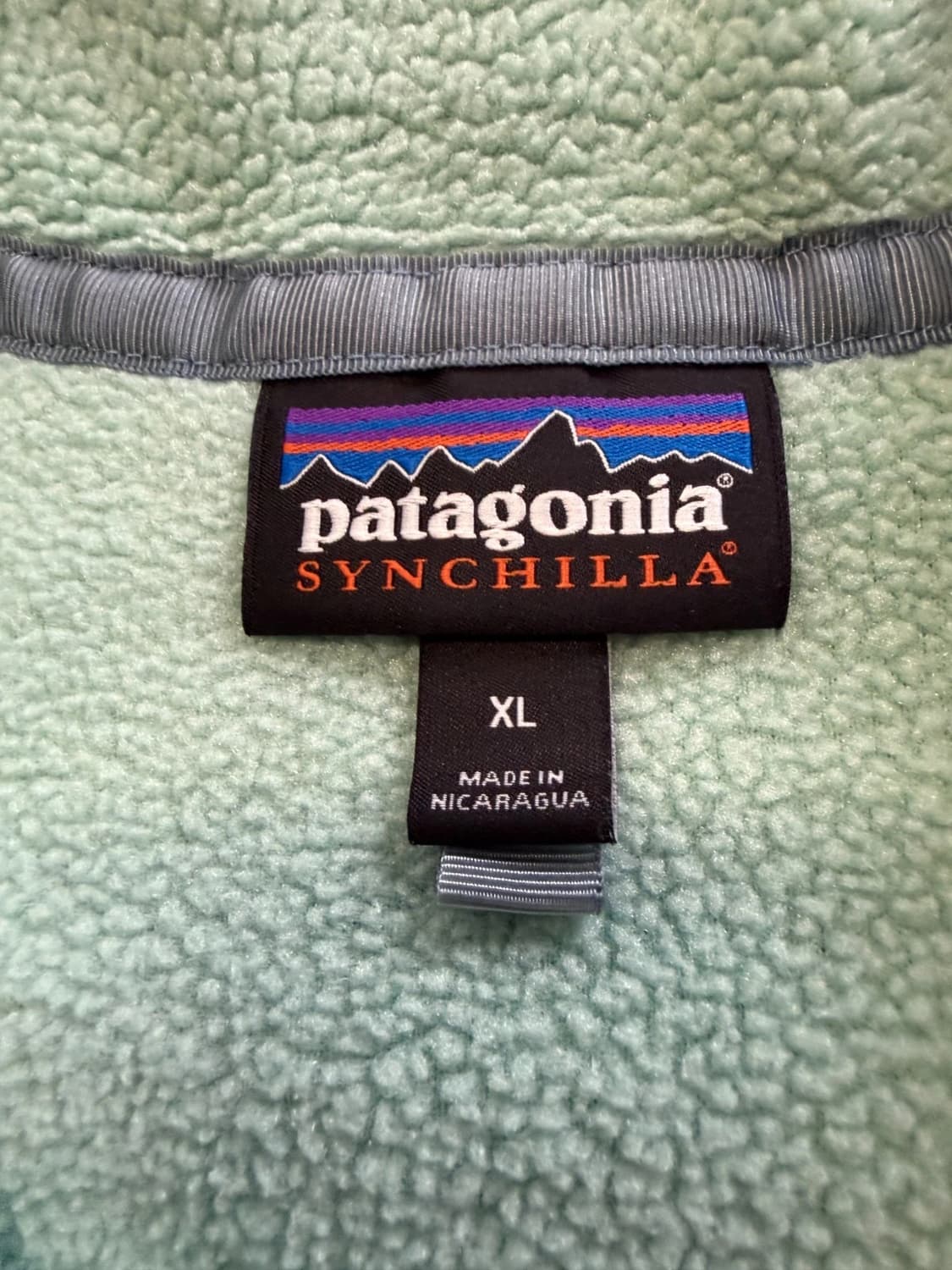 10s 파타고니아 신칠라 스냅-T 민트/핑크 상품이미지3