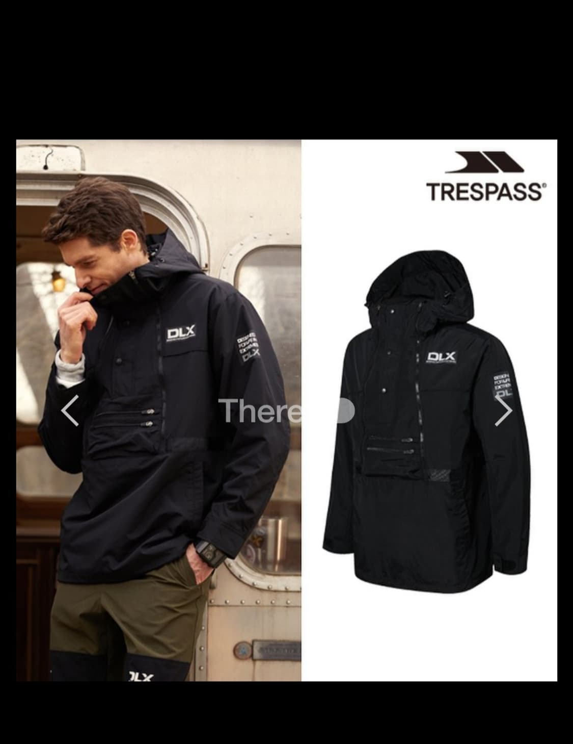 트래스페스 반집업 바람막이 자켓 남자100 상품이미지1