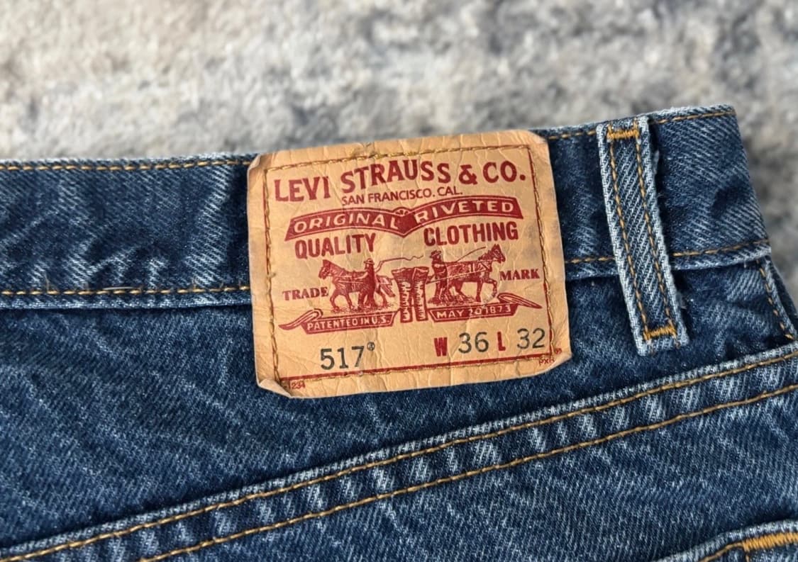 빈티지 vtg 리바이스 517 36x32 상품이미지6