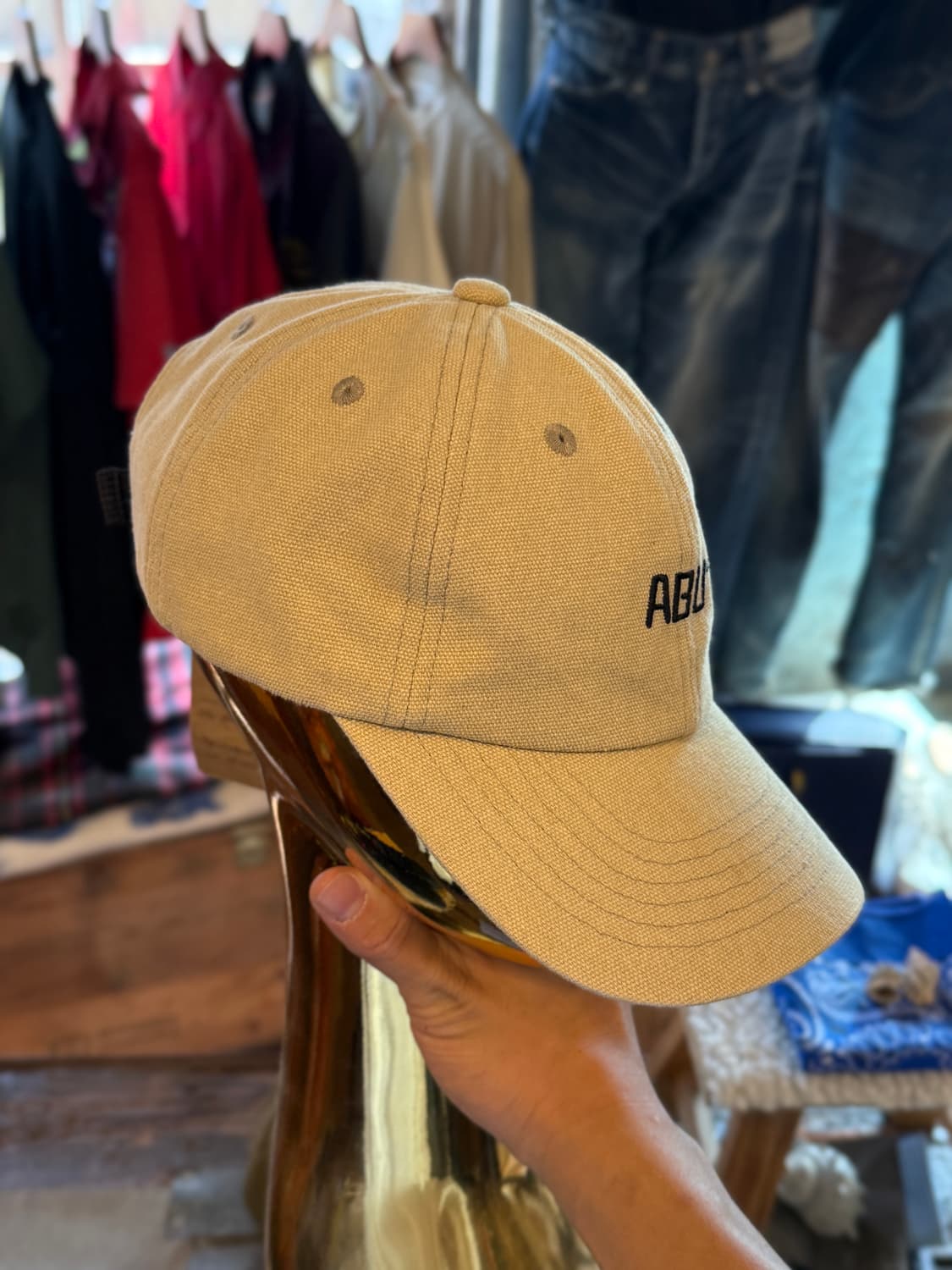 Abu Gracia x Theatre Product 피셔맨 캡 남성용 볼 상품이미지5