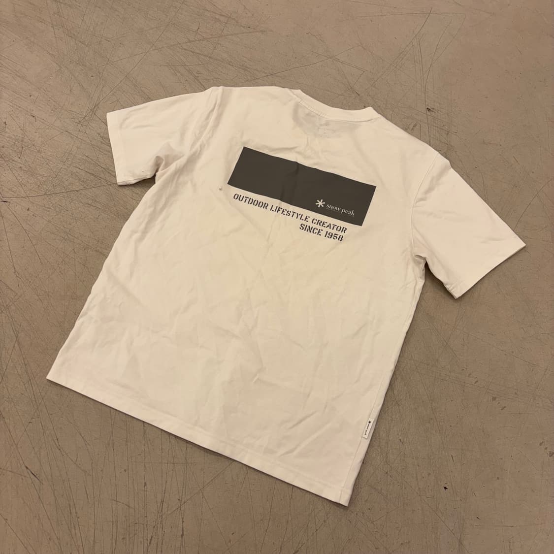 스노우피크 빅로고 반팔티 상품이미지3