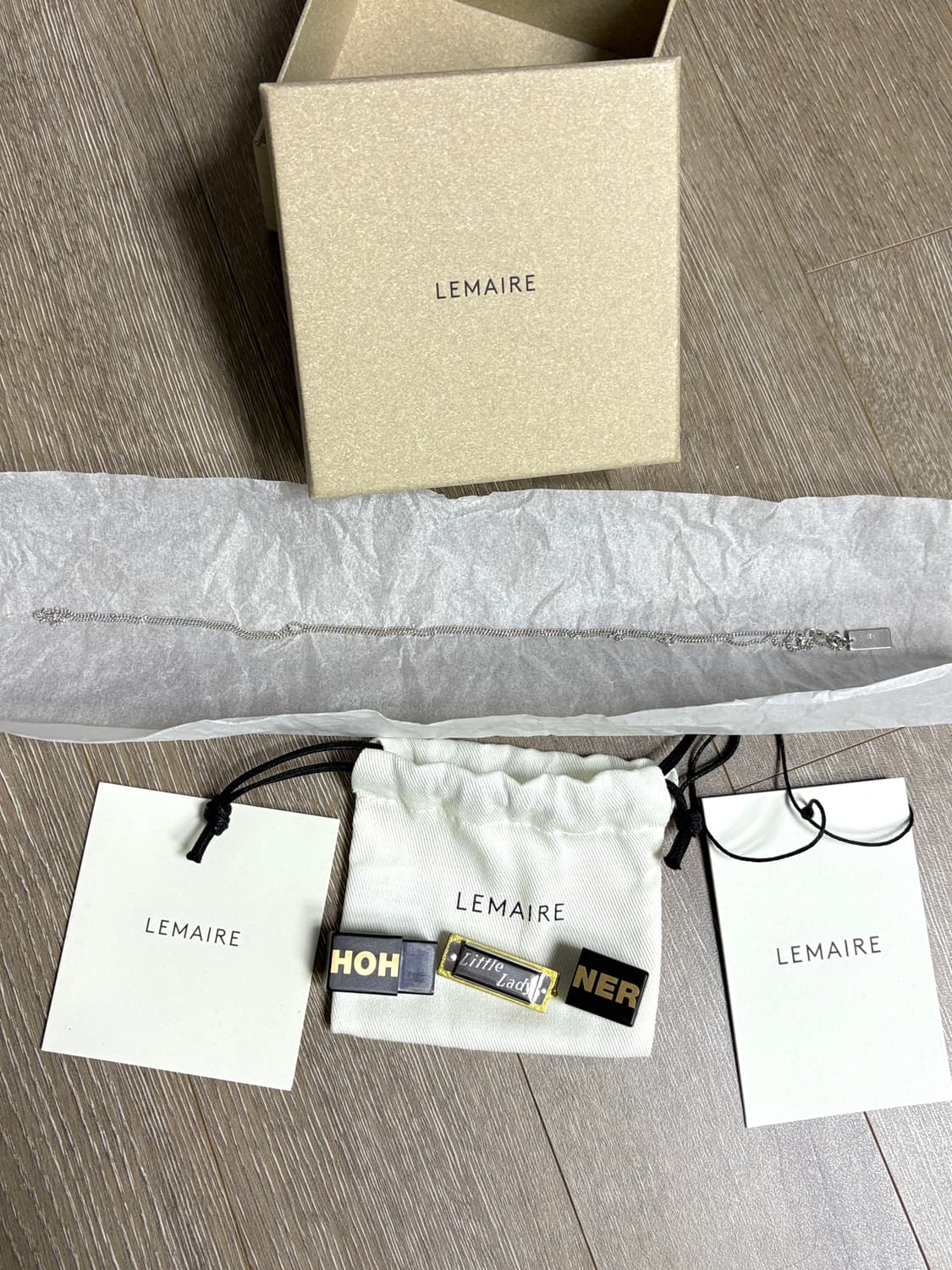 [새상품] 르메르 하모니카 목걸이 상품이미지5