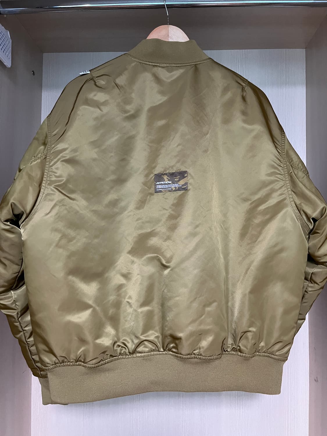 베이프 APE 집업 봄버 재킷 / 새상품급 / 1회착용 상품이미지4
