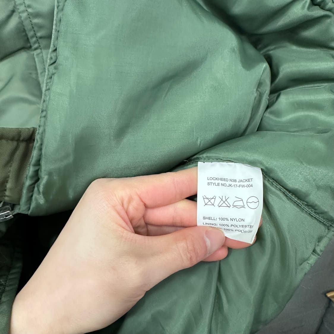 엑스톤즈 n3b 야상 파카 상품이미지5