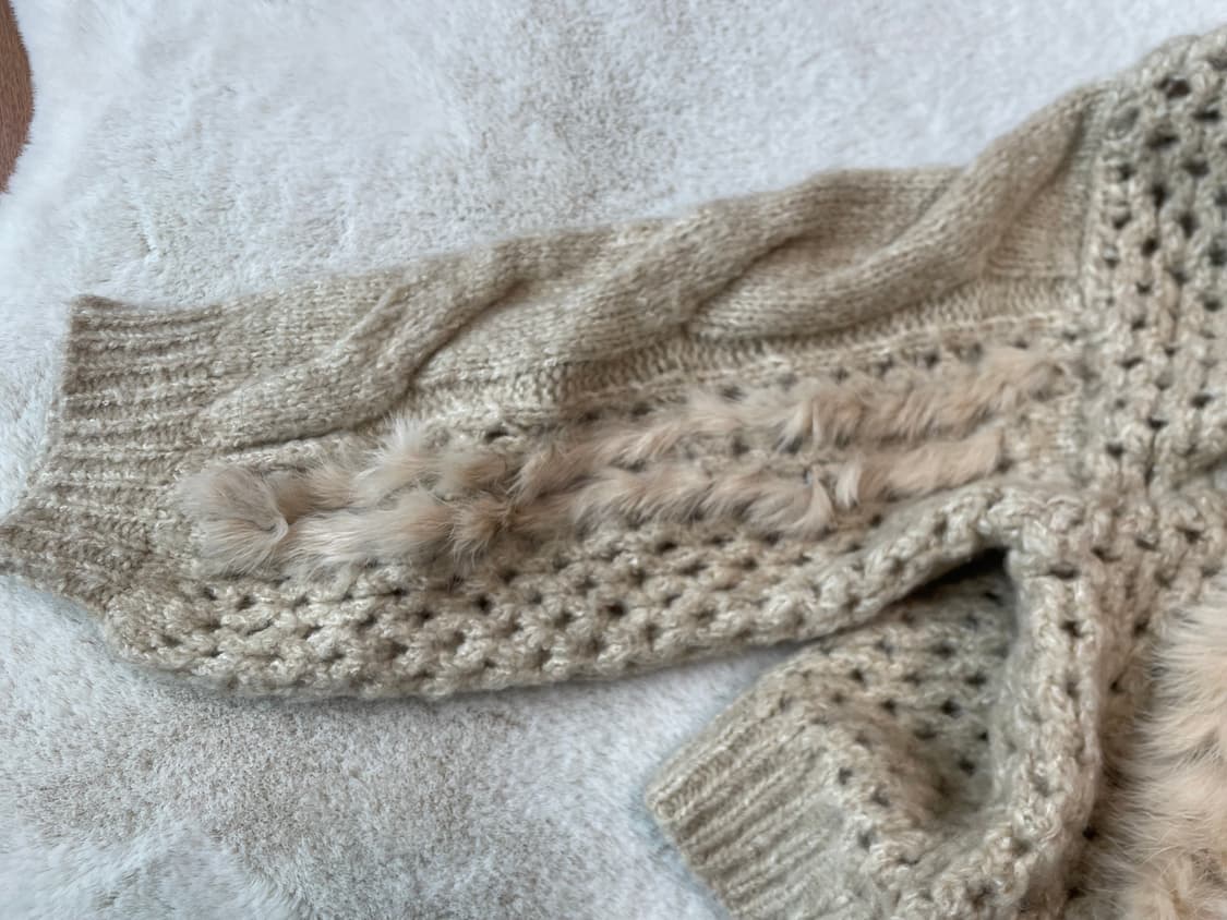 Vintage wool knit 상품이미지3