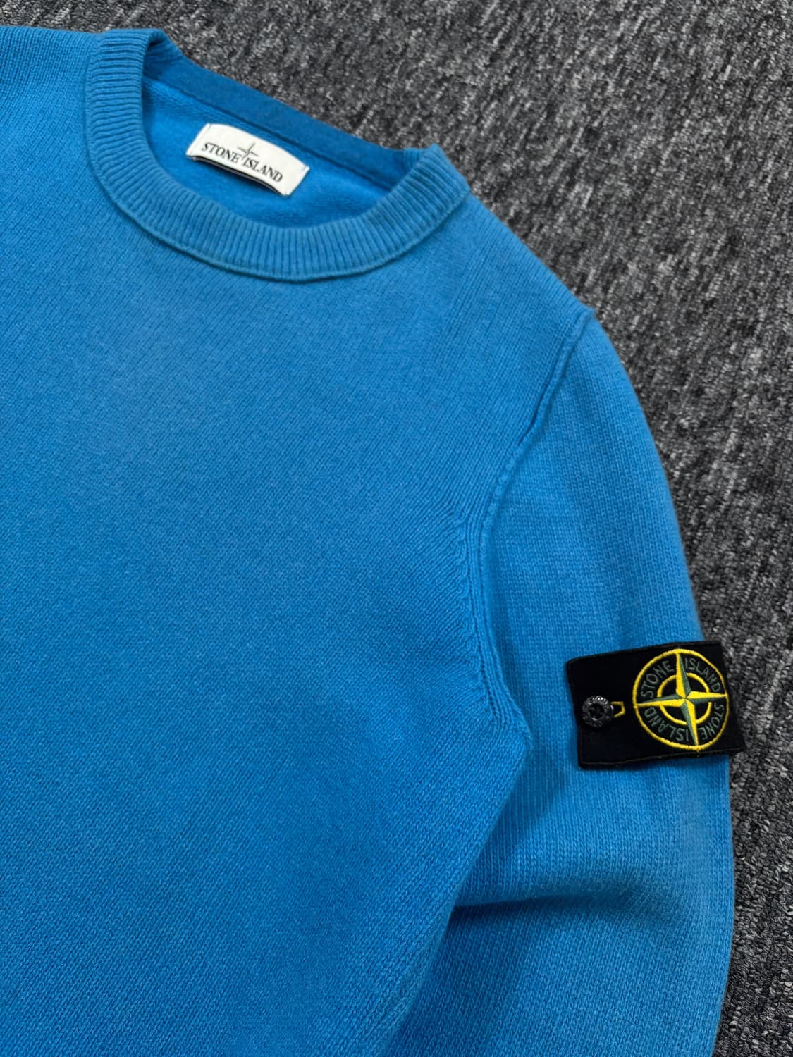 스톤아일랜드 블루 니트 상품이미지5