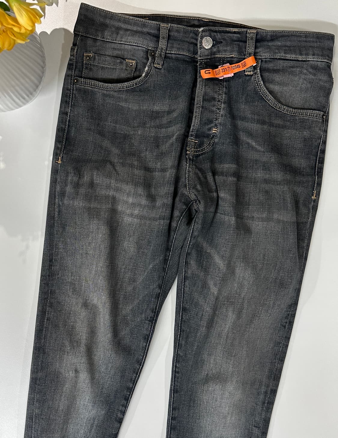 톰포드 그레이 데님 팬츠 슬림핏 31 상품이미지7